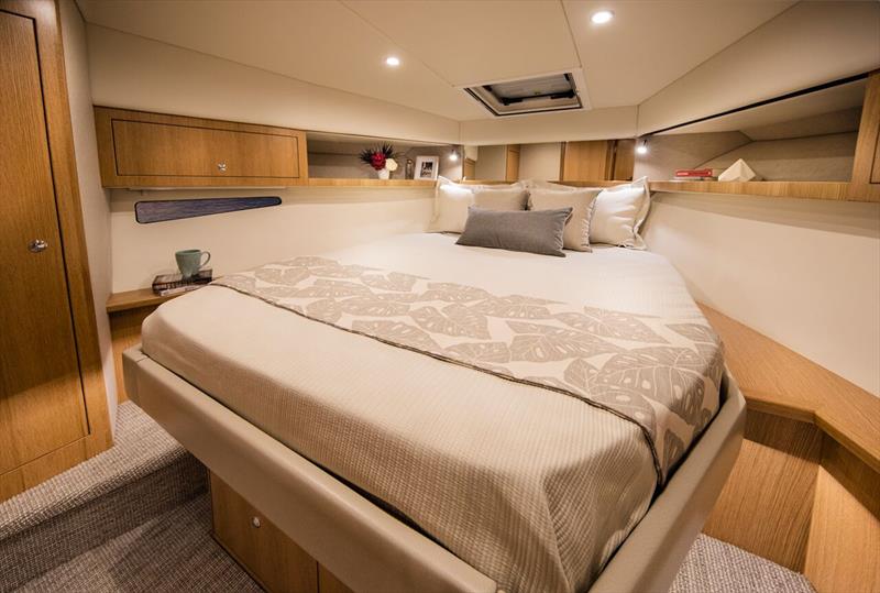 Riviera 39 Sports Motor Yacht - Master Stateroom - photo © Riviera Australia