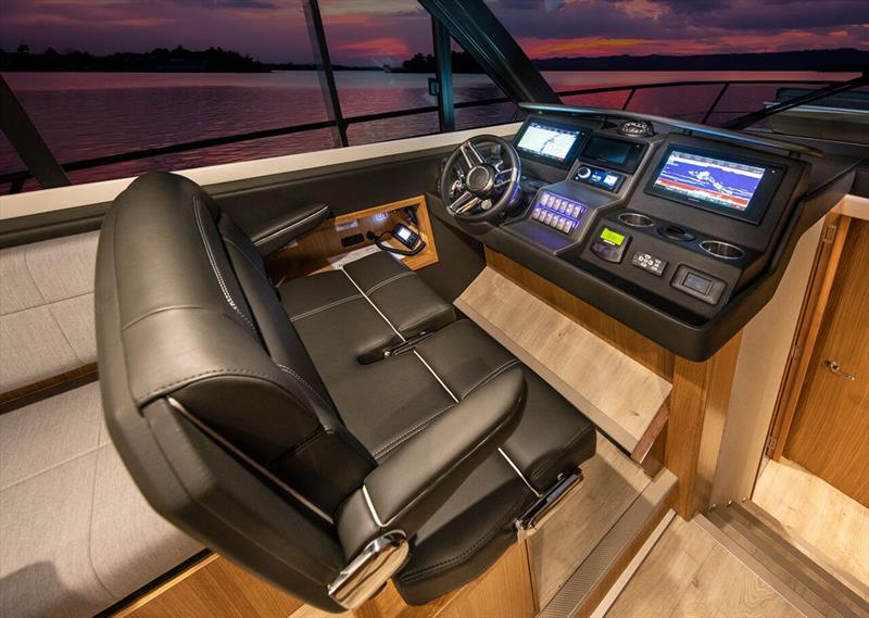 Riviera 39 Sports Motor Yacht - Lower Helm - photo © Riviera Australia