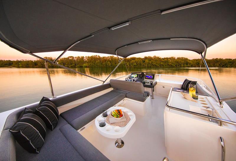 Riviera 39 Sports Motor Yacht - Flybridge Deck - photo © Riviera Australia