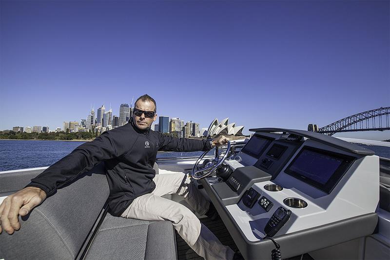 Ensuring that sport is very much at the heart of Riviera's 39 SMY photo copyright John Curnow taken at  and featuring the Power boat class