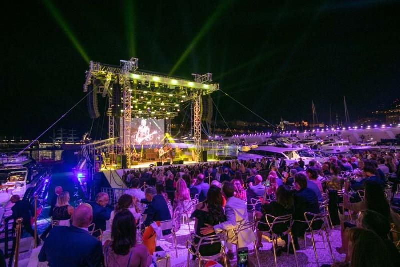YCM Marina Concert - Sting `Fields of Gold` - photo © Yacht Club de Monaco