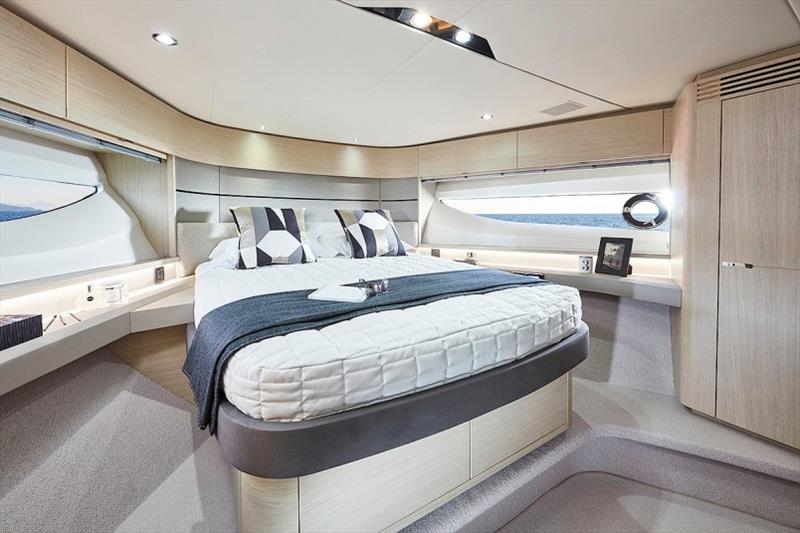 Princess V60 Forward Cabin - photo © Princess Yachts