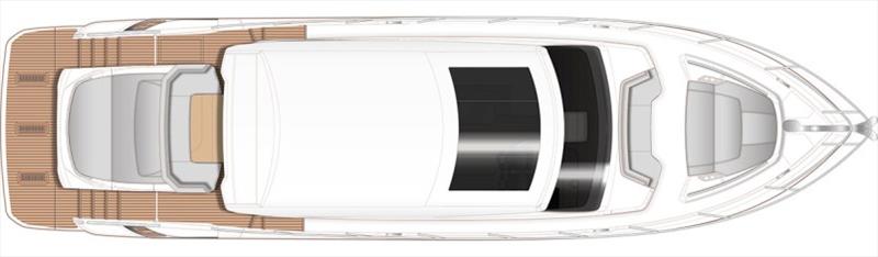 Princess V60 Hardtop view - photo © Princess Yachts
