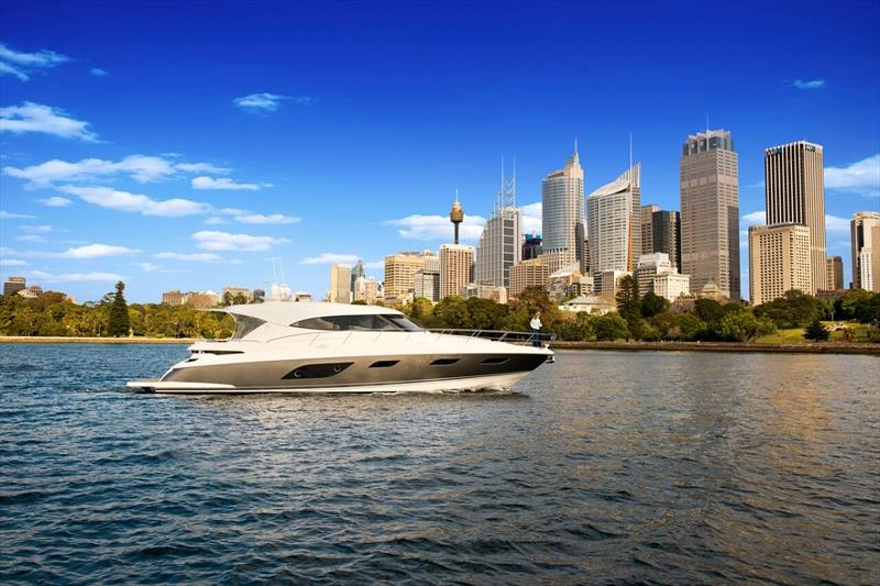 Riviera 6000 Sport Yacht photo copyright Riviera Australia taken at  and featuring the Power boat class
