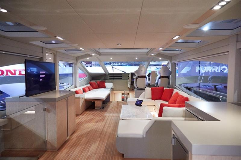 Adonis interior photo copyright Numarine taken at  and featuring the Power boat class