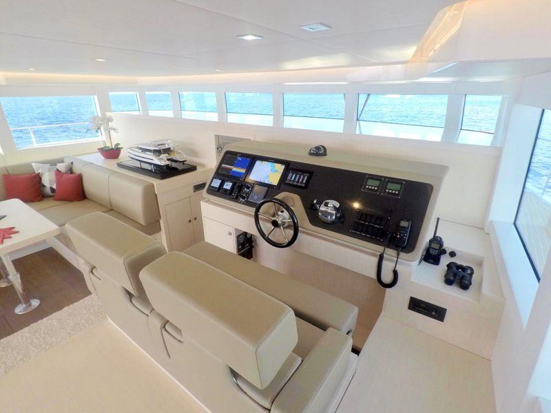 Silent 55 - Salon photo copyright Silent Yachts taken at  and featuring the Power boat class