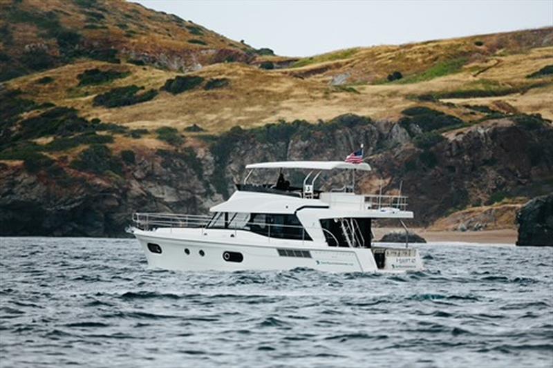 Swift Trawler 47 at Isthmus Cove Santa Catalina Island - photo © Swift Pacific Adventure