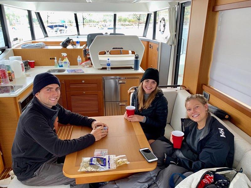 Swift Trawler 47 at Isthmus Cove Santa Catalina Island - photo © Swift Pacific Adventure