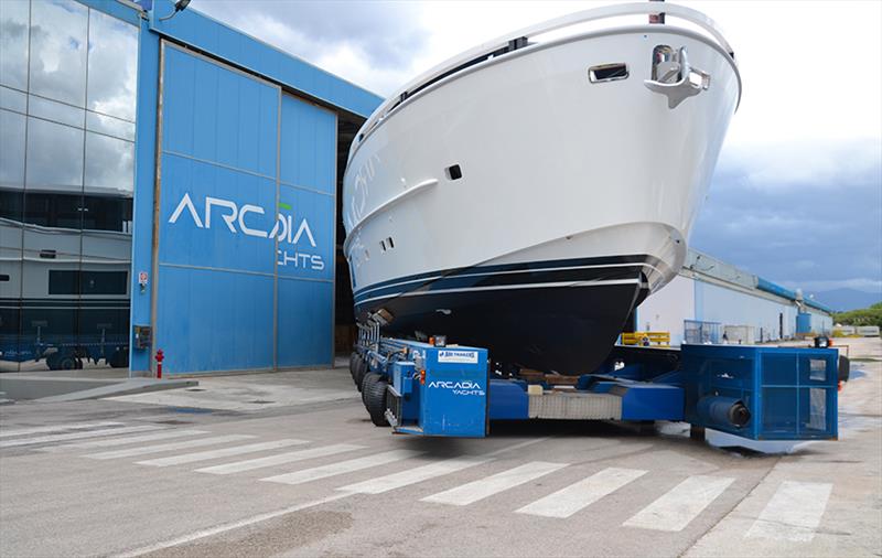 Arcadia Yachts A85 hull #16 - photo © Sand People 