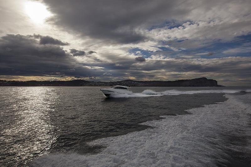 Natural surroundings? Yes, the Maritimo X50 is a coastal cruiser par excellence photo copyright John Curnow taken at  and featuring the Power boat class