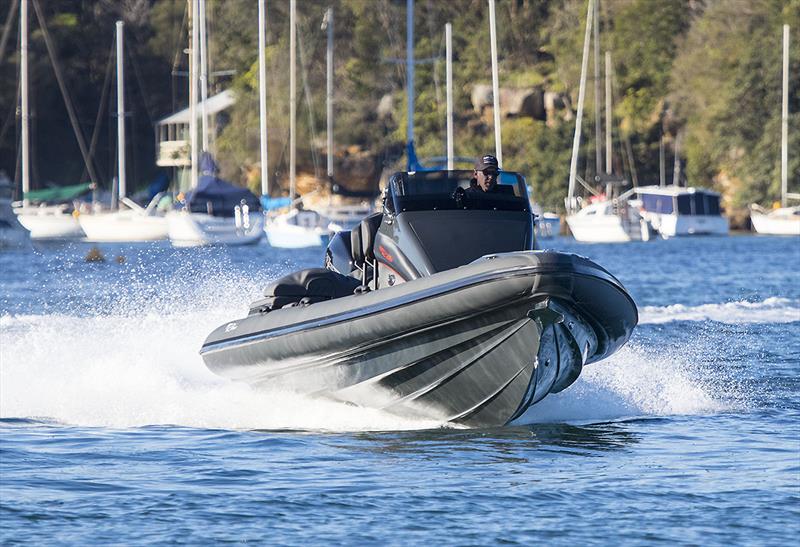 Clearly a lot of development has gone into hull design - Ribco R28s photo copyright John Curnow taken at  and featuring the Power boat class