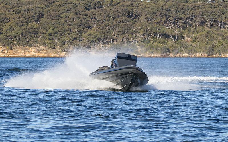 Point and shoot with the Ribco R28s photo copyright John Curnow taken at  and featuring the Power boat class