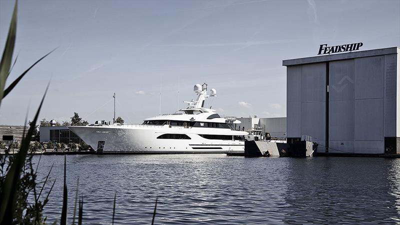 Feadship W photo copyright Nils van Houts taken at  and featuring the Power boat class