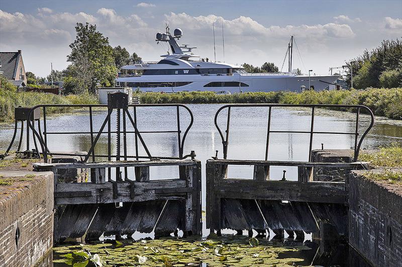 Feadship W photo copyright Nils van Houts taken at  and featuring the Power boat class