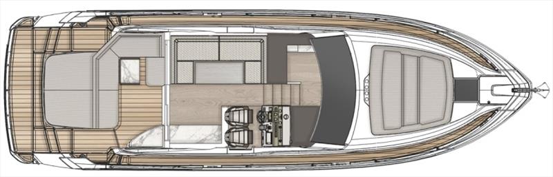 CGI of Fairline Targa 45 GT photo copyright Fairline Yachts taken at  and featuring the Power boat class