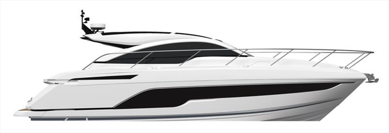 CGI of Fairline Targa 45 GT - photo © Fairline Yachts