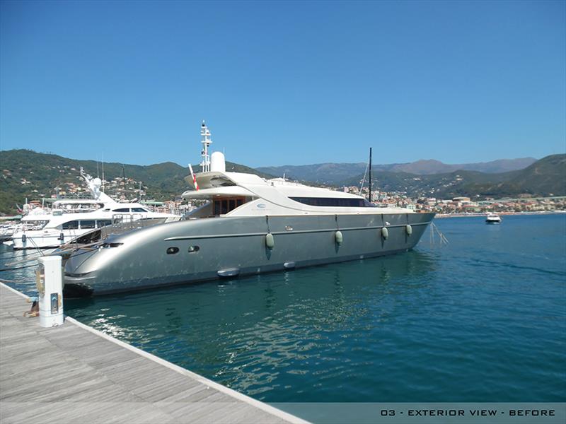 A2 Exterior view before photo copyright Tommaso Spadolini taken at  and featuring the Power boat class