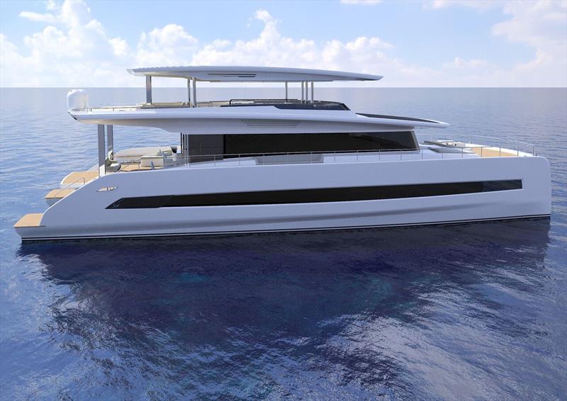 Silent 80 Tri-Deck - photo © Silent Yachts