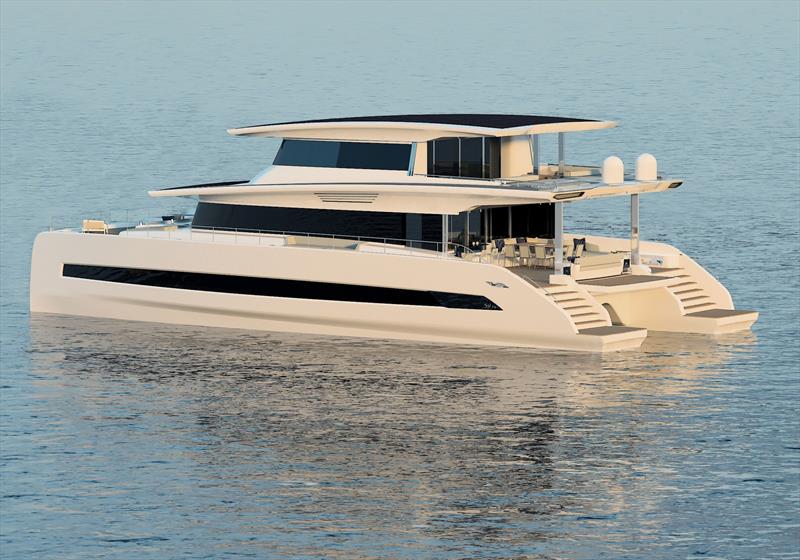 Silent 80 Tri-Deck - photo © Silent Yachts