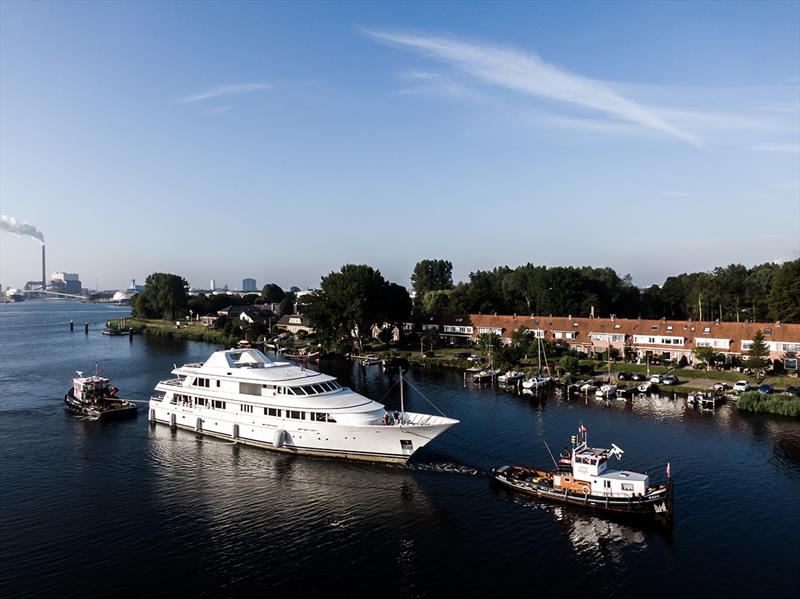 Feadship Broadwater photo copyright Sand People taken at  and featuring the Power boat class