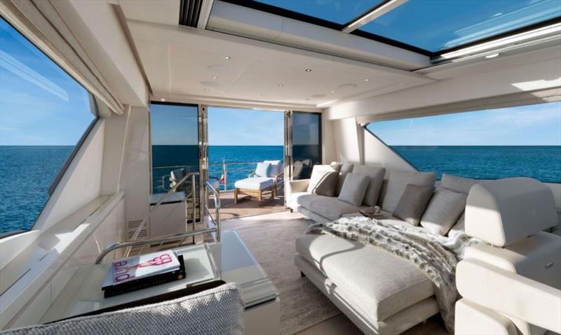 MCY 70 Skylounge - photo © Monte Carlo Yachts