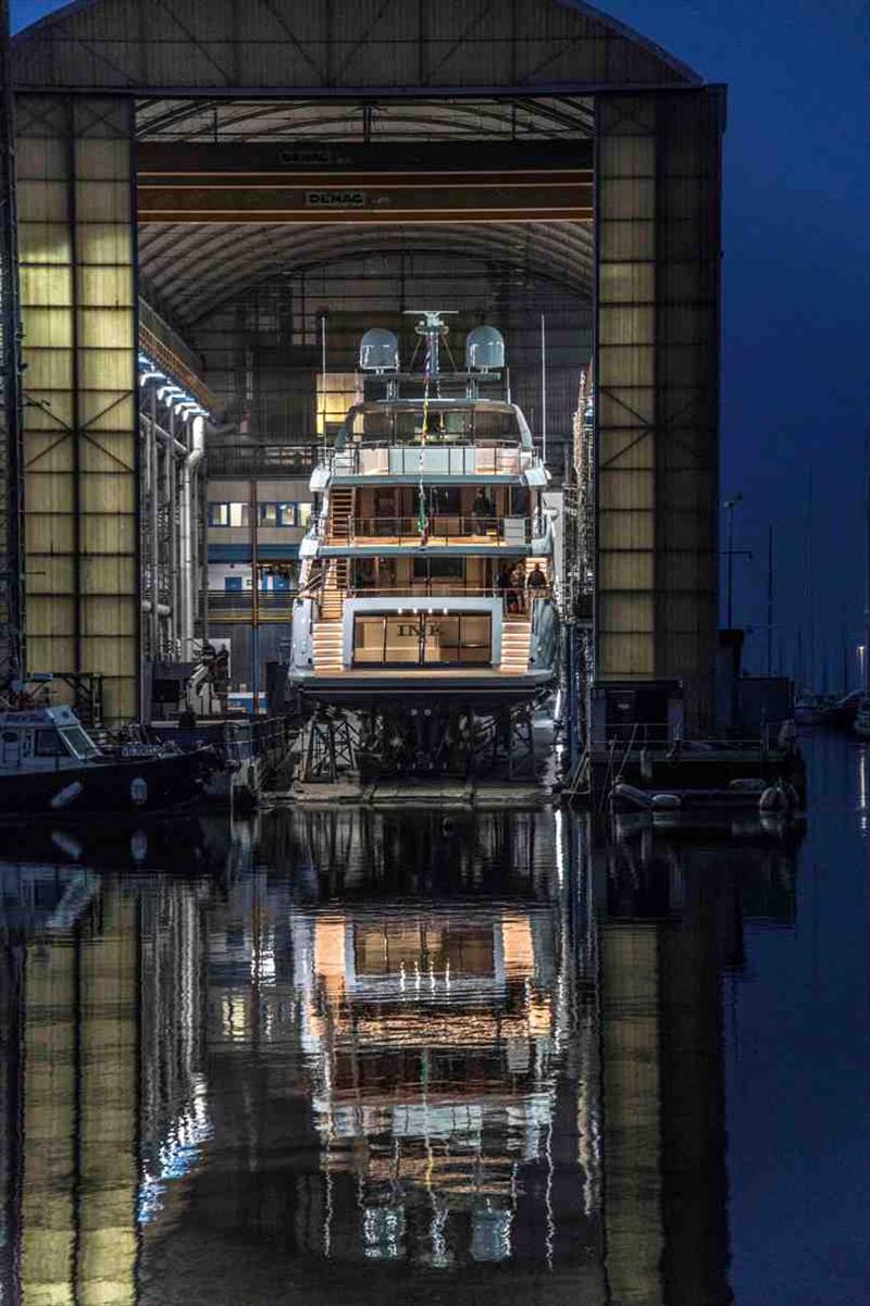 Benetti Diamond 145 launch ceremony - photo © Benetti Yachts