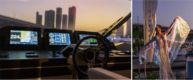 MCY 70 Skylounge debut at Miami Yacht Show - photo © Monte Carlo Yachts