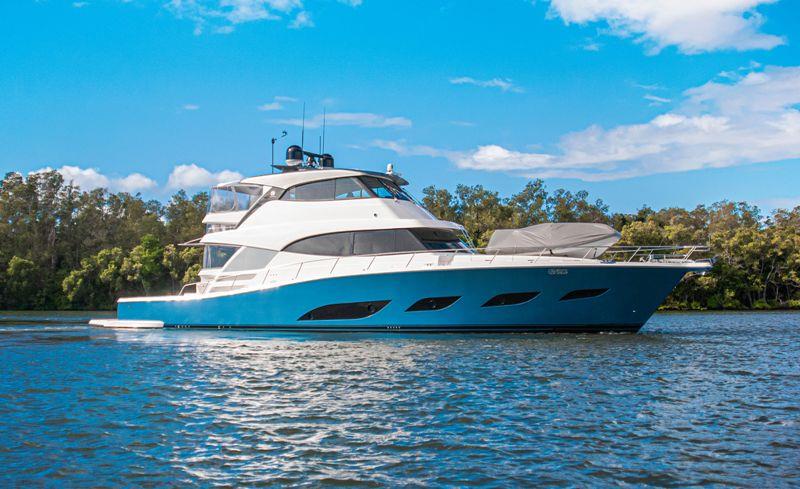 Riviera 72 Sports Motor Yacht photo copyright Riviera Australia taken at  and featuring the Power boat class