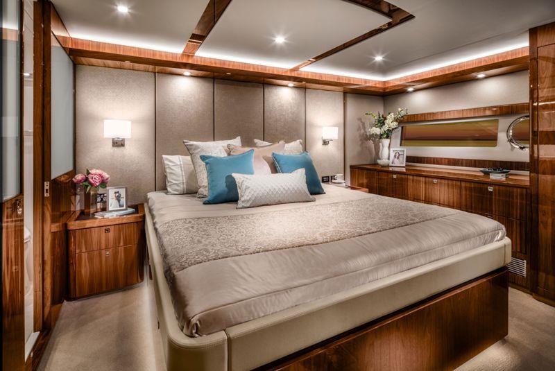 Riviera 72 Sports Motor Yacht - Master Stateroom - photo © Riviera Australia