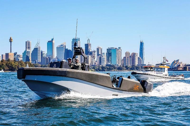 Whiskey Alpha 85 alongside the YWE built Transport for NSW Naiad - photo © Salty Dingo