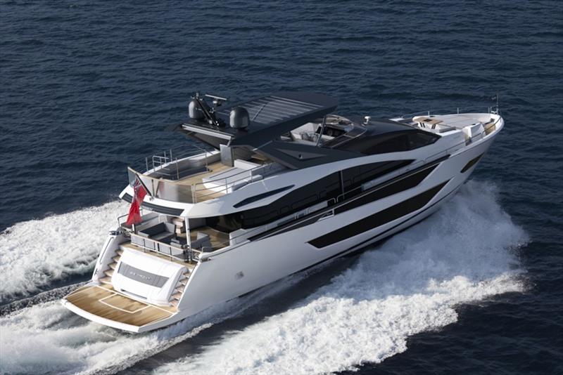 Sunseeker's new 88 Yacht - photo © Sunseeker International