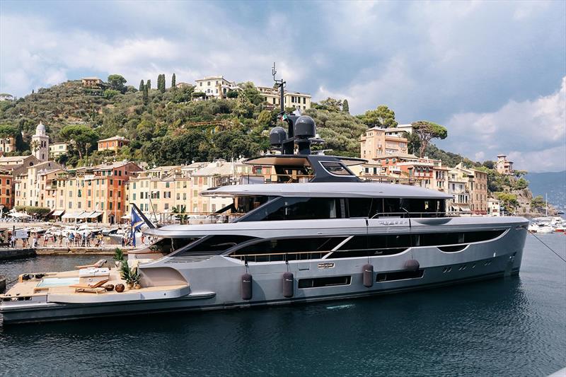 Benetti OASIS 40M debuts in Portofino photo copyright Azimut|Benetti Group taken at  and featuring the Power boat class