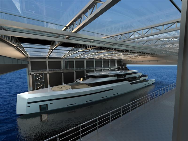 75-meter superyacht concept Bravo 75 photo copyright BYD Group taken at  and featuring the Power boat class