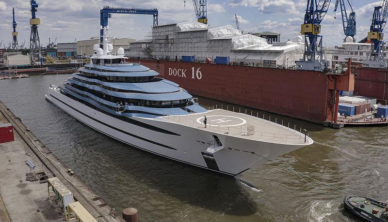 Lürssen 110-metre Kaos - photo © Klaus Jordan