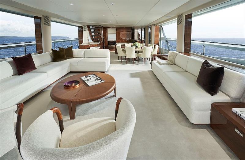 X95 slot 2 interior saloon - photo © Princess Yachts