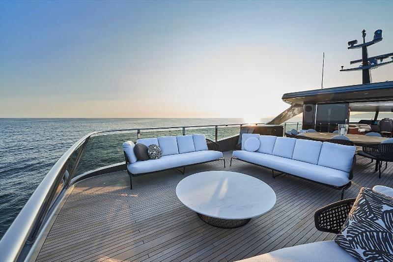 X95 slot 2 interior sundeck - photo © Princess Yachts