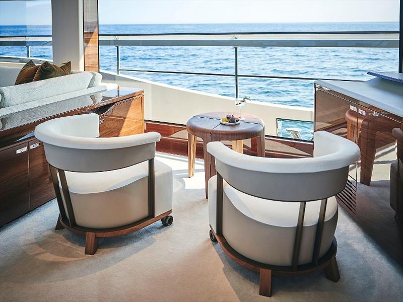 X95 slot 2 interior saloon detail - photo © Princess Yachts