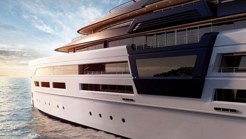95m superyacht Ultra2 - photo © T.Fotiadis Design