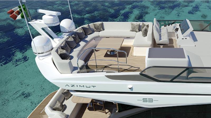 Azimut 53 - photo © Azimut Yachts