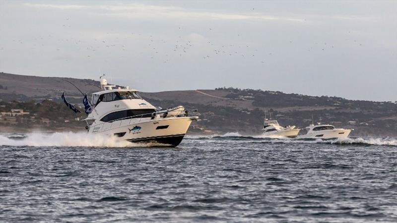 Port Lincoln prepares for Tuna Classic 2021 photo copyright Riviera Australia taken at  and featuring the Power boat class