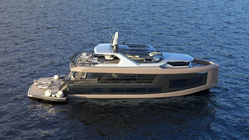 Mazu 92 DS photo copyright Mazu Yachts taken at  and featuring the Power boat class