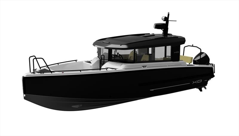 XO EXPLR 9 Rendering - photo © XO Boats