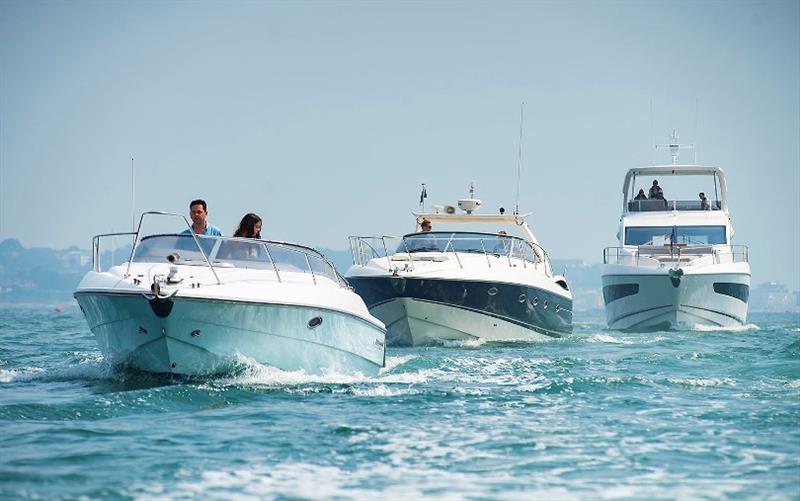 Parade of new and classic Sunseeker boats photo copyright Sunseeker International taken at  and featuring the Power boat class