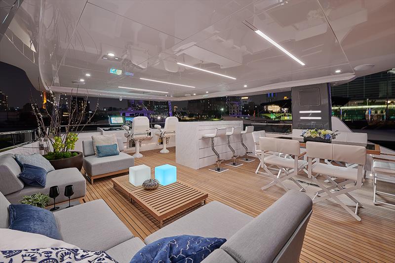 Horizon FD75 - Flybridge - photo © Horizon Yachts