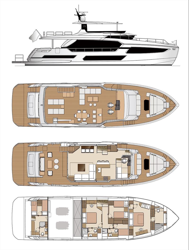 Horizon FD75 - photo © Horizon Yachts
