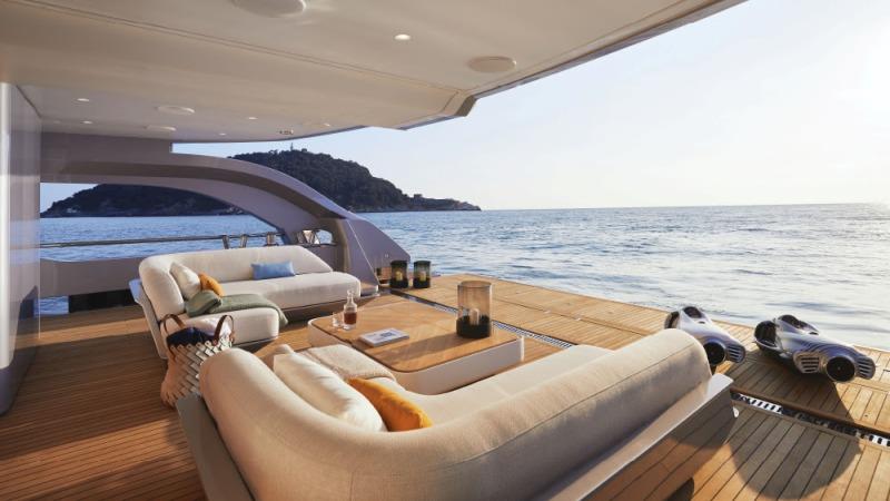 Azimut Grande Trideck - photo © Azimut Yachts