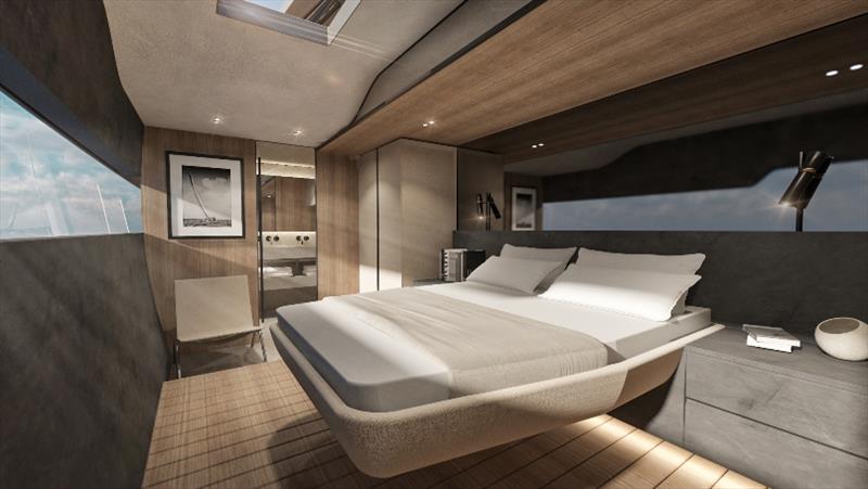 MC75 - Master cabin - photo © McConaghy Boats