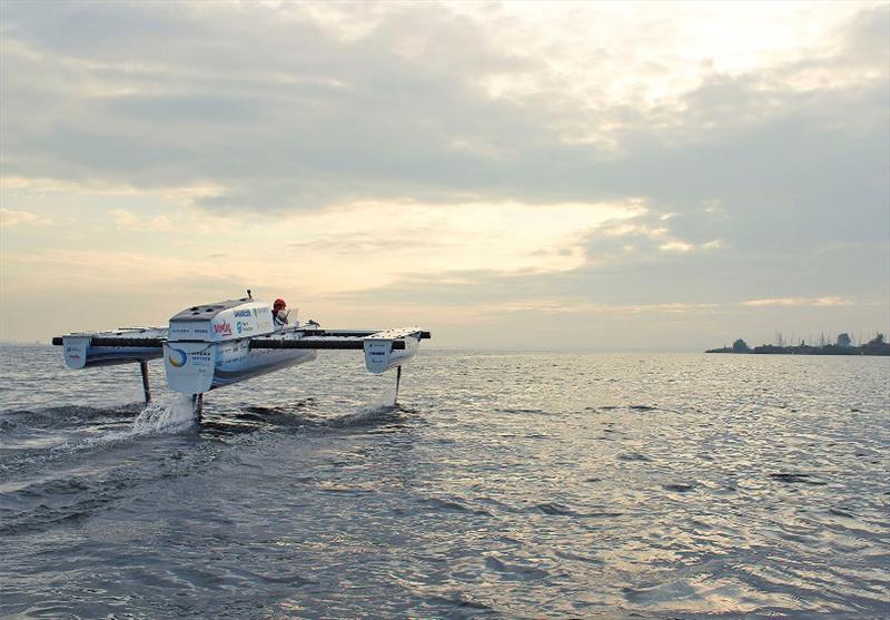 Hydro Motion Boat - photo © TU Delft Solar Boat Team