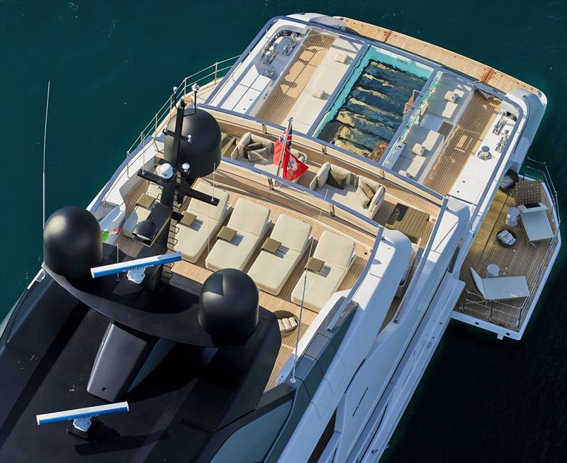 Sanlorenzo's 52Steel - photo © Sanlorenzo Yachts