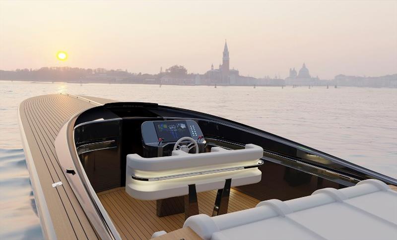 G-Fifty in the foreground, Venice's San Marco Square in the background. - photo © PMP Design & Levi Design